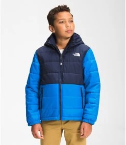 The North Face Boys' Reversible Mount Chimbo Full Zip Hooded Jacket -ArcticVista by The North Face the north face boys reversible mount chimbo full z 2