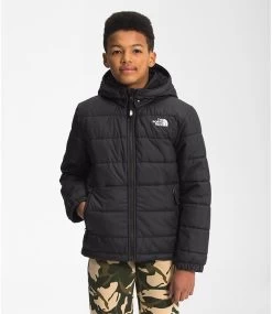 The North Face Boys' Reversible Mount Chimbo Full Zip Hooded Jacket -ArcticVista by The North Face the north face boys reversible mount chimbo full z 3