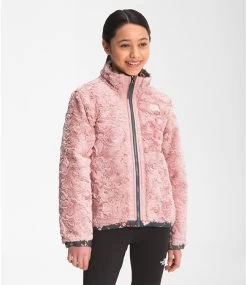 The North Face Girls' Printed Reversible Mossbud Swirl Jacket -ArcticVista by The North Face the north face girls printed reversible mossbud sw 2