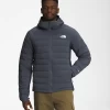 The North Face Men's Belleview Stretch Down Hoodie -ArcticVista by The North Face the north face mens belleview stretch down hoodie