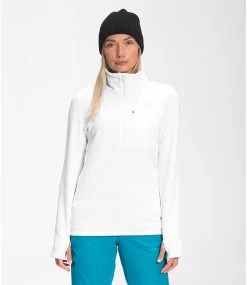 The North Face Women's Tagen 1/4 Zip Fleece -ArcticVista by The North Face the north face womens tagen 1 4 zip fleece 1