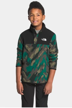 The North Face Youth Glacier 1/4 Snap Pullover